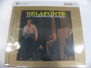 Harry Belafonte at Carnegie Hall K2HD CD New Japan Sony