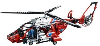   with this highly realistic rescue helicopter turn the gear wheels to