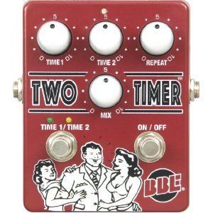 BBE Two Timer Pedal Dual Mode Analog Delay New in Box