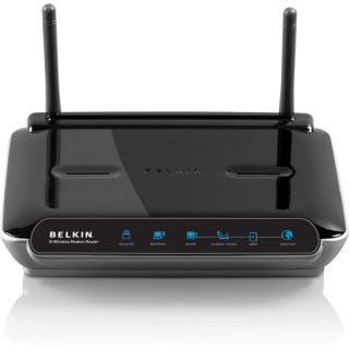 Belkin N Wireless Cable Router Access Point 300Mbps WiFi Virgin Media 