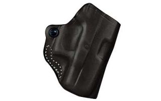 DeSantis 019 Mini Scabbard Belt Holster RH Black s w Shield Leather 