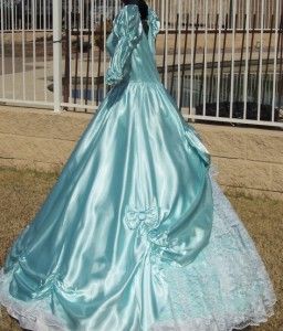 Southern Belle Costume Dress Civil War Cinderella Small 5 Theater 