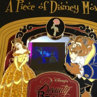 DISNEY BELLE BEAUTY AND THE BEAST PIECE OF MOVIE HISTORY PIN LE