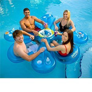 Inflatable Pool Party Bar Floats Float Beach Lake Ahh