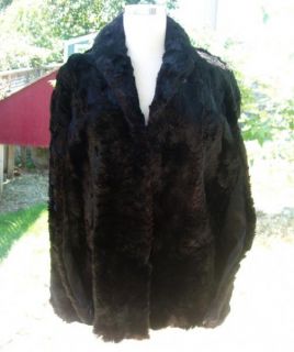 Beautiful Sheared Beaver Cape Caplet Bolero Jacket