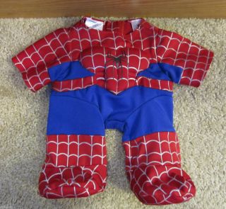 Build A Bear Workshop Spider Man Spiderman Outfit Clothes LN