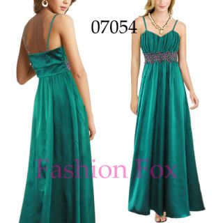 Beauty Green Evening Dress Party Gown Long Fashion Dresses Prom Gown 