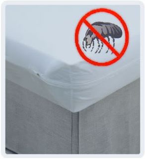 Bedding Mattress Cover Bed Bug Zippered Stretch Poly Bed Bugs 