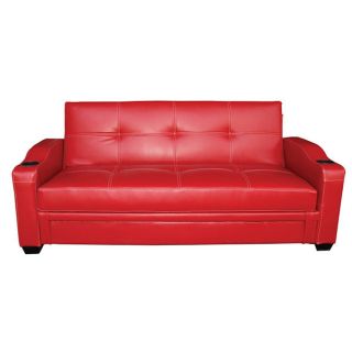 Seat Sofa Bed w Cup Holders 