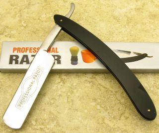   Folding Straight Shaving Razor Knife Beard Hair Barber Tool Black