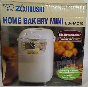Zojirushi BB HAC10 Mini Home Bread Maker Machine