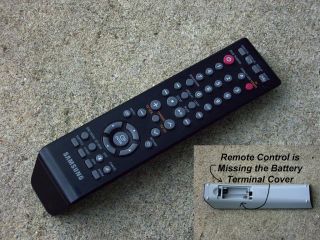 Remote Control for Samsung DVD Player DVD 1080P7 XAA *MISSING THE 