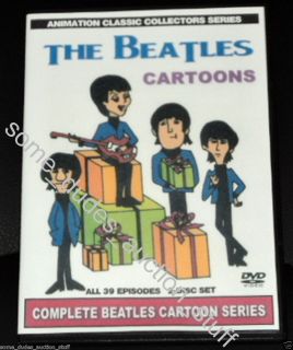 The Beatles Complete Cartoon Series (1965) DVD DVD R 2 Disc Set All 39 