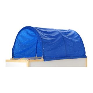IKEA KURA Baby Kids Children Bed Canopy Tent Blue White Star NEW