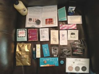   Lot   Makeup & Beauty Products   2012 Samples/Items & Makeover Coupon