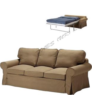 158094046 Ikea Ektorp Pixbo Cover 3 Three Seat Sofa Bed Slipcover  