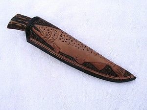 James Behring Jr Scagel Style Custom Knife Beautiful