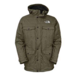 The North Face Bedford Down 550 Fill Down Urban Jacket Parka Fig Green 