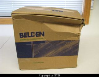Belden 1213 Cat5e Plenum Cable Blue 1000 ft Unreel Box 1213 D15 U1000 