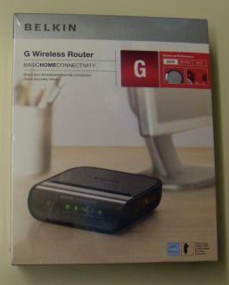 Brand New Belkin® G Wireless Router Part F5D7234 4 54 Mbps 4 Port Mac 