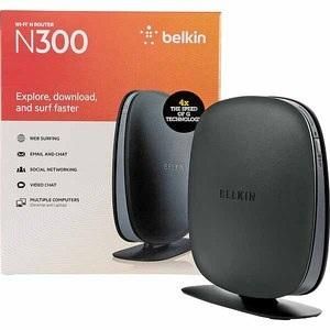 Belkin N300 Wi Fi Router High Speed Window XP Vista 7 Mac OS x V10 5 