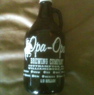 Opa Opa brewing company beer growler Southampton Williamsburg 