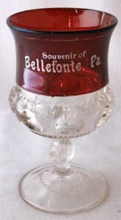souvenired in silver paint bellefonte pa it weighs twelve ounces the 