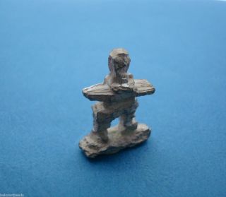 Sterling Silver 925 Raw Unpolished Inukshuk 8 grams of Silver