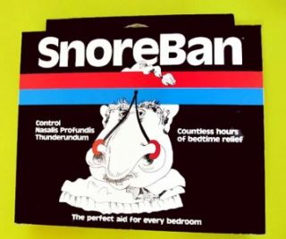 Stop Snoring Aid Remedy Gag Gift Joke New Snore Ban