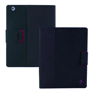 Belkin Cinema Dot Folio Case Cover w Stand for The New iPad 2012 Black 