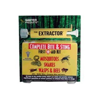 Sawyer Snake Bite Bee Sting Venom Remover Extractor Pump Kit