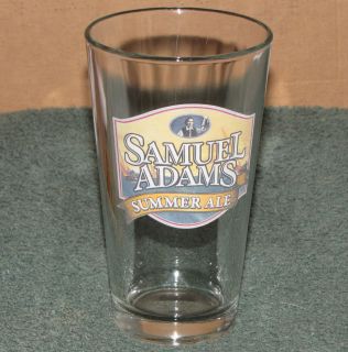 Samuel Sam Adams Summer Ale Pint Beer Glass