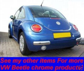 vw new beetle chrome rear light covers save were £
