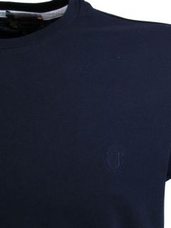 ben sherman mens t shirt plain logo crew neck mod price £ 14 99 