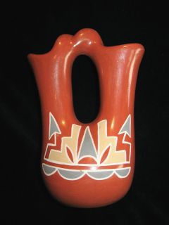 Elegant Santa Clara Pueblo Indian Pottery Belen tapia D