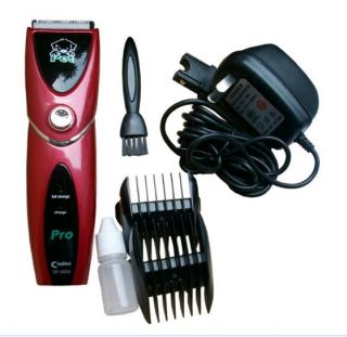 Rechargeable Professional Pet Dog Hair Trimmer Grooming Clipper Kit 