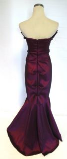 Betsy Adam $170 Magenta Evening Formal Gown 4