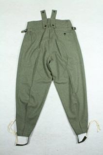 WW2 German M42 M43 Field Grey Wool Trousers Pants   Click Image to 