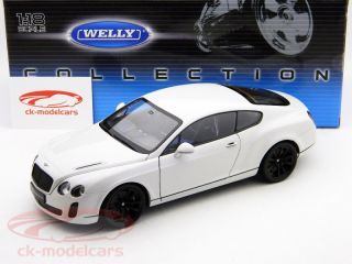 manufacturer Welly scale 118 vehicle Bentley Continental 