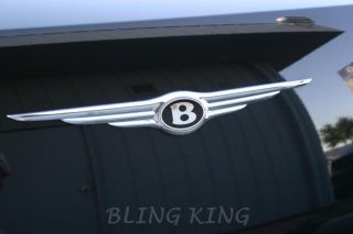 Chrysler 300 Bentley B Emblem Mesh Grille Grill Badges Front Trunk 