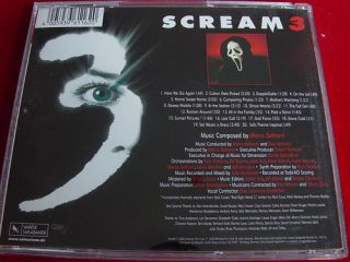 Scream 3 Marco Beltrami Soundtrack CD