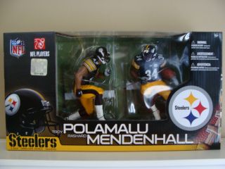 McFarlane Pittsburgh Steelers Polamalu Mendenhall 2Pac