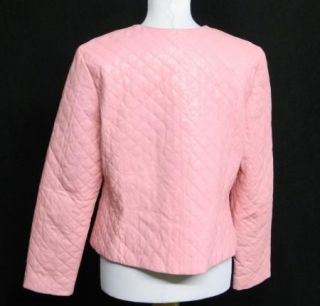 Belle Sport buttery soft leather jacket in a beautiful shade of pink 