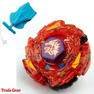 Beyblade METED L DRAGO RUSH (RED) Metal Masters Fusion+Single spin 