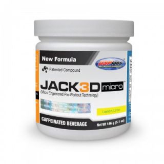 USP LABS JACK3D MICRO PRE WORKOUT JACKED 3D ULTRA POTENT ~FREE SHIP 