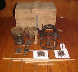 Antique Bickford American Family Circular Sock Knitting Machine 1867 