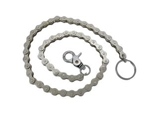 chrome plated bike chain link wallet chain jeans