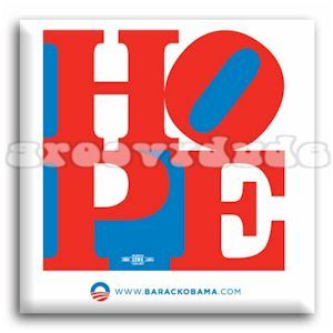 President Barack Obama Joe Biden 2008 Hope Square Political Campaign 