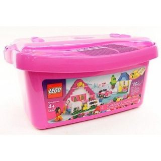 Lego 5560 Pink Brick Box Large Set 402 PC New in Box