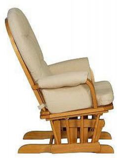 BERGAMO Nursery Light Oak Rocking Chair Glider from Babys R Us